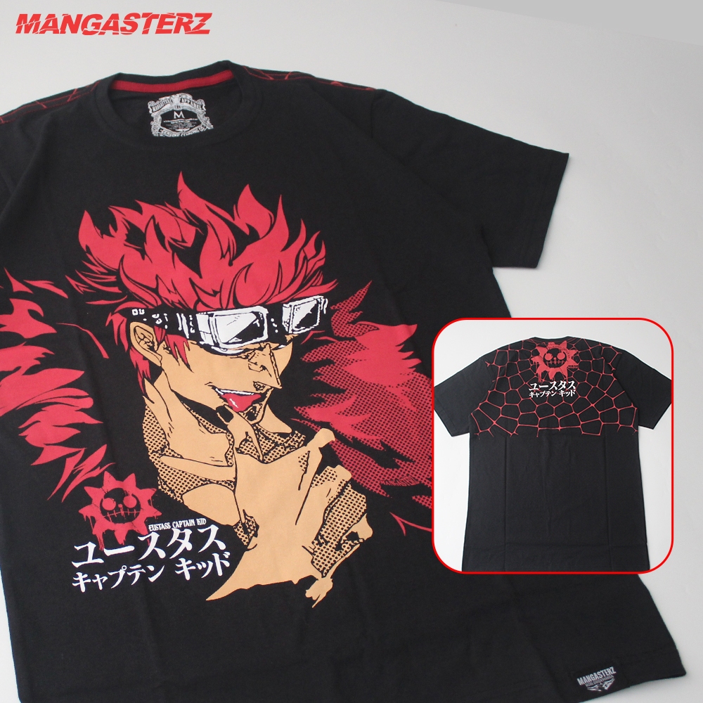 Kaos Anime One Piece Baju Kaos One Piece Eustass Kid