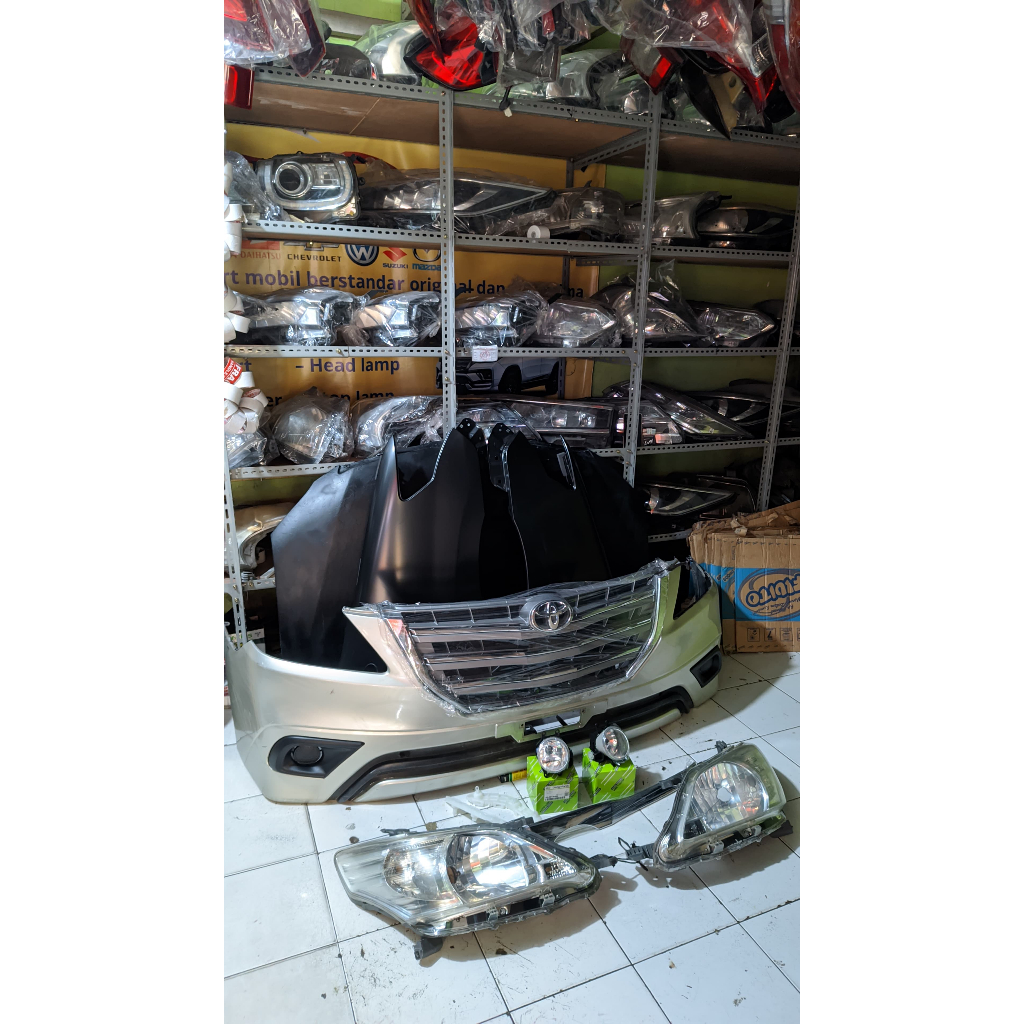 Upgrade depan innova barong 2005 ke 2014