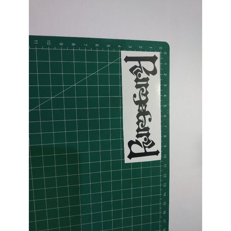 

cutting sticker purgatory