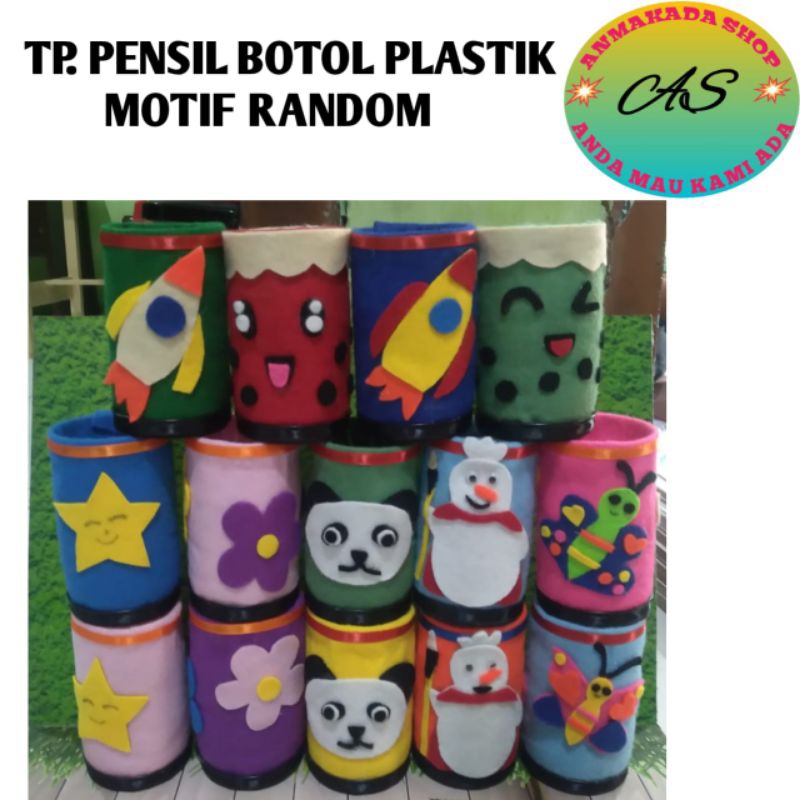 

Tempat pensil Botol plastik karajinan tangan prakarya