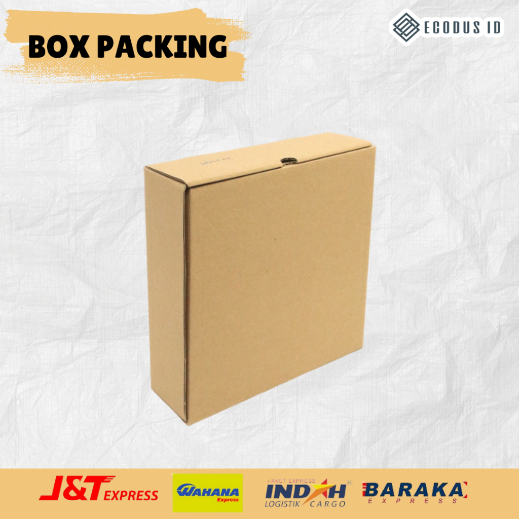 

Kardus box packing die cut polos ukuran 32x10x5 cm (10pcs)