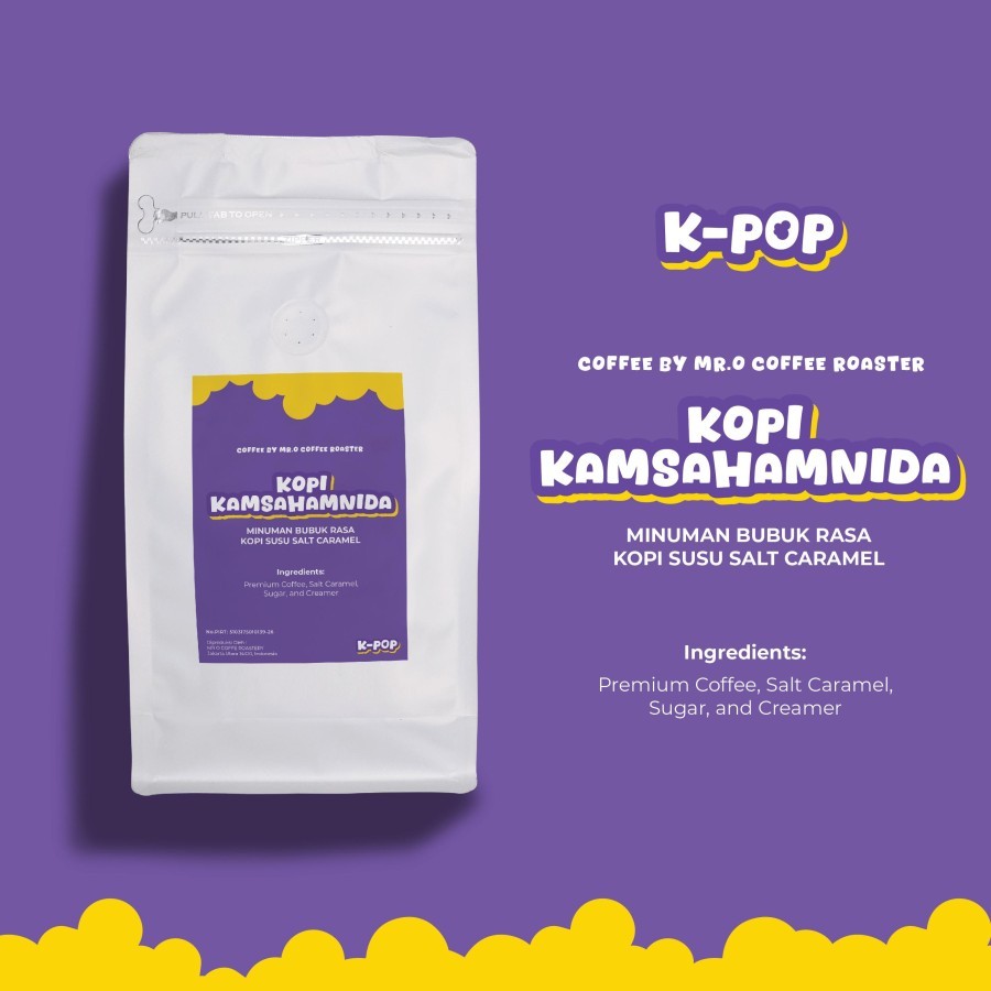 

Powder Kopi Kamsahamnida Minuman Bubuk Kopi Susu Salt Caramel