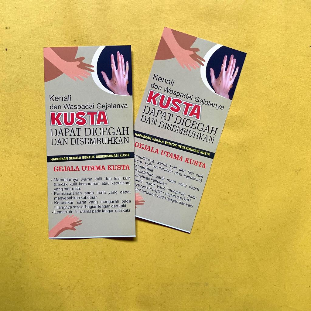 

Flyer Kenali dan Waspadai Kusta | Brosur Kusta dapat dicegah dan disembuhkan | Flyer Kesehatan