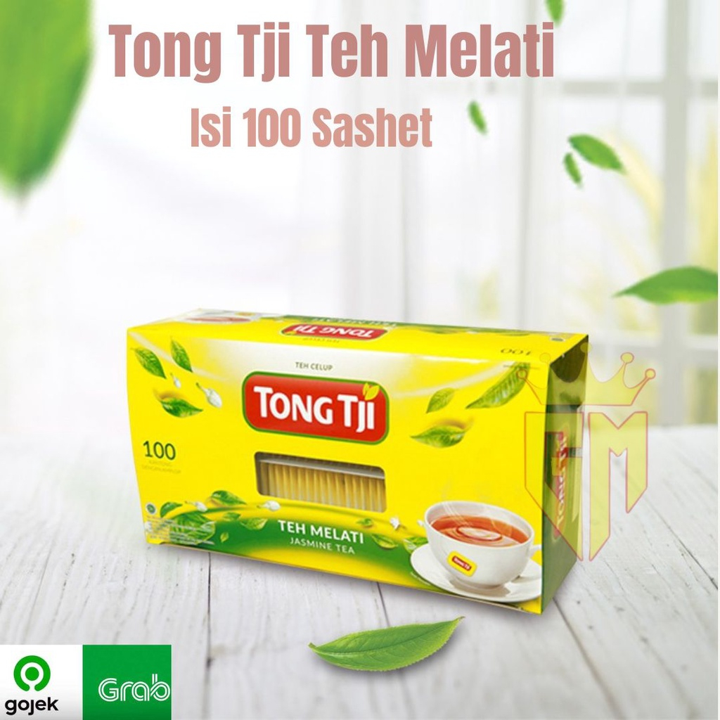 

Tong Tji Jasmine Tea Teh Melati Teh Celup Dengan Amplop Isi 100 Sashet