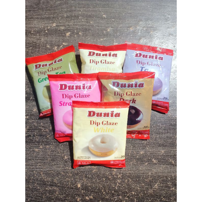 

Glaze dunia 200 gram