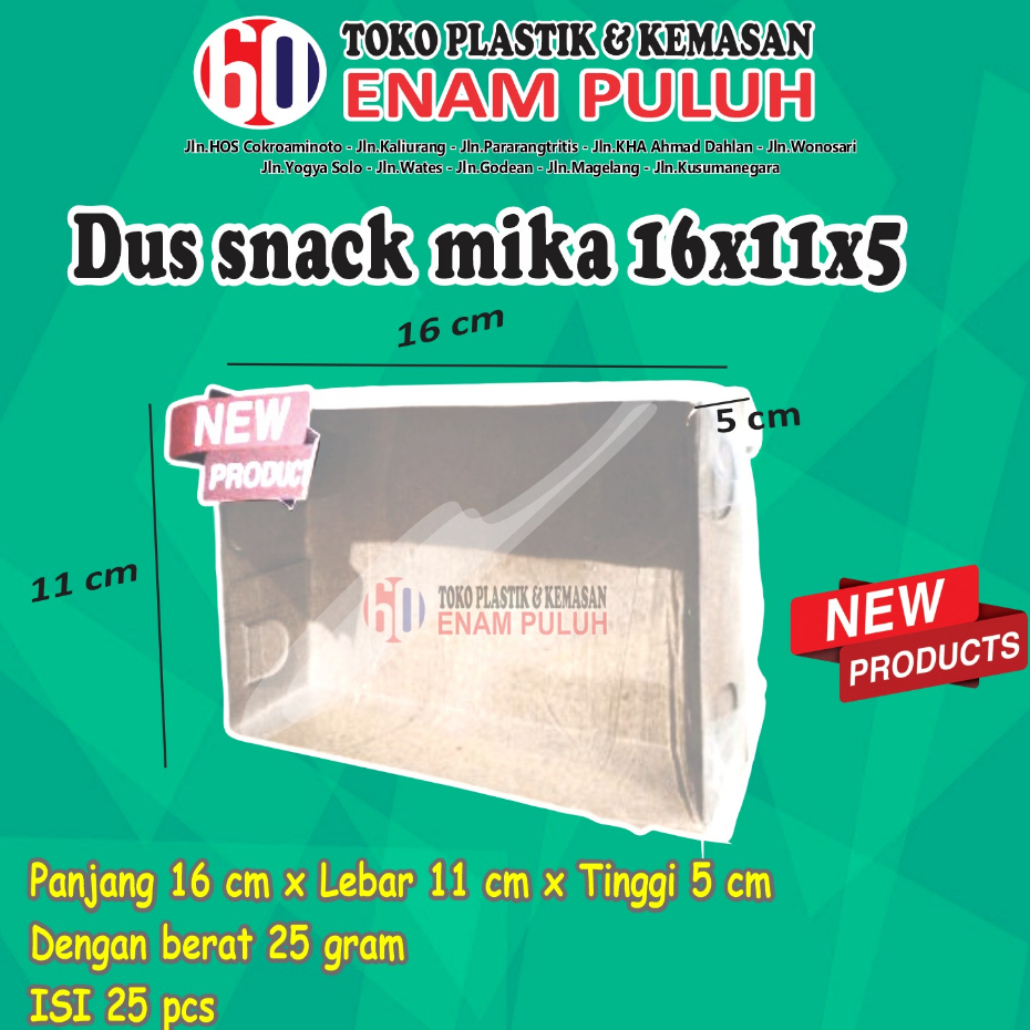 Box Kotak Kue Snack Mika / Kotak Kue Mika /puding/kue tart/kotak kue/souvenir mika/kado/dus mika kot