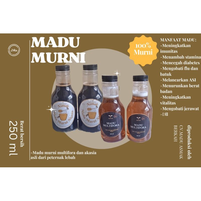 

Madu MURNI ASLI dari sarang lebah