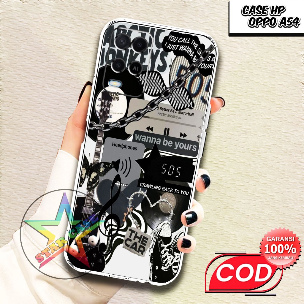 Case OPPO A54 TERBARU Motif [AEST] Terlaris Casing OPPO A54 Terbaru Softcase Clear Protected Camera 