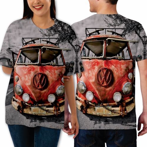 KAOS TAG THAILAND MOBIL VINTAGE | VINTAGE CLASSIC CAR | AOP (ALL OF PRINTING | FULLPRINT FULL PRINT 