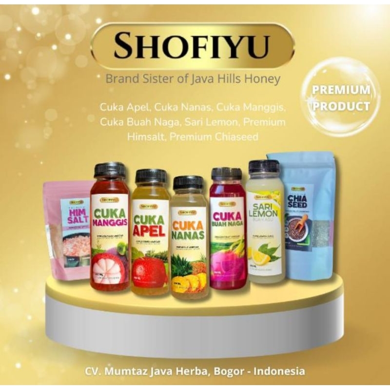 

CUKA APEL, MANGGIS, NANAS, BUAH NAGA, SARI LEMON SHOFIYU, JAVAHILLS HONEY