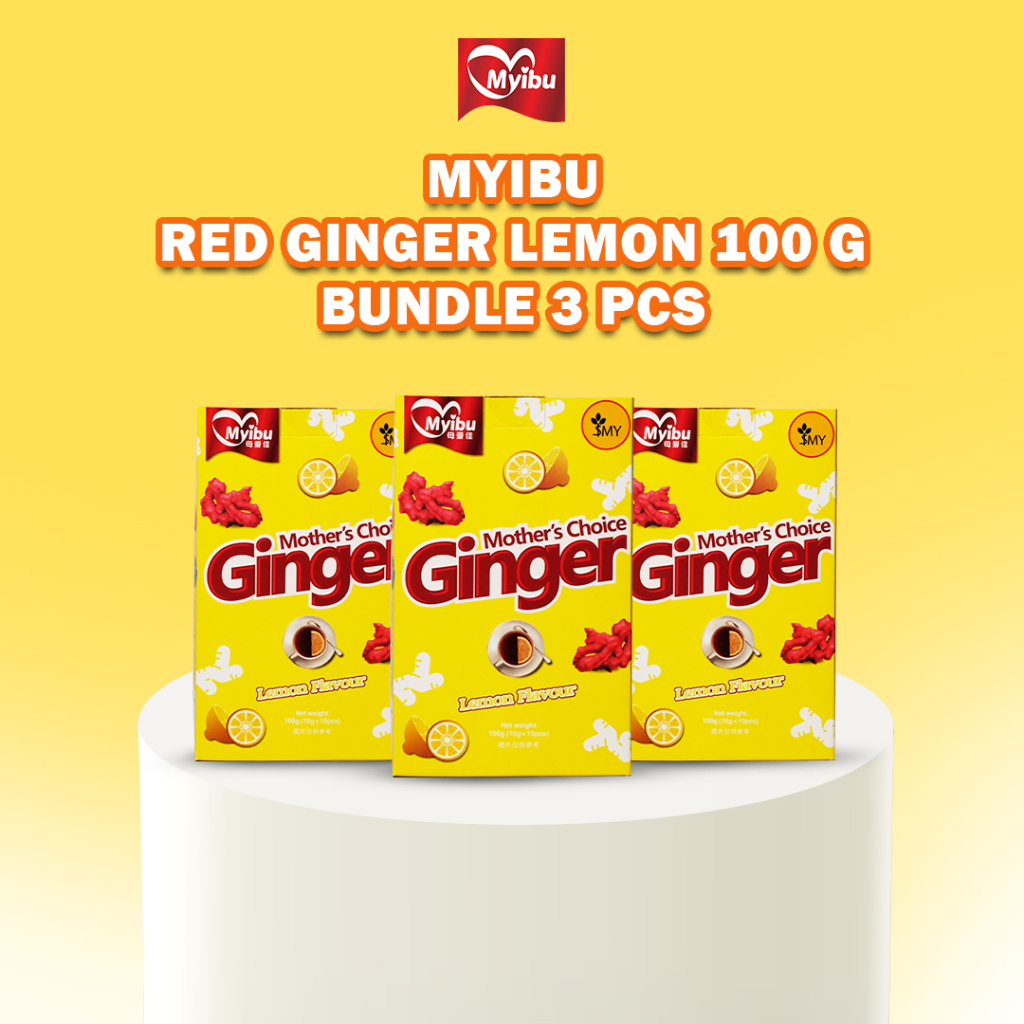 

MYIBU Red Ginger Lemon 3 Pcs