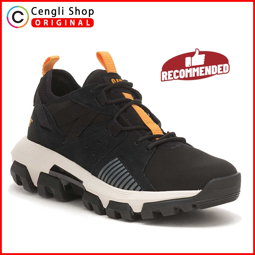 CATERPILLAR SEPATU SNEAKER KASUAL PRIA WANITA ORIGINAL KULIT ASLI ORI SNEAKERS CASUAL KETS HITAM CAT