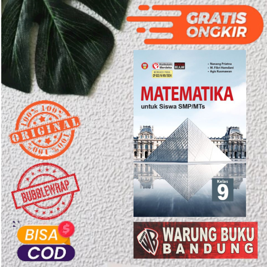 BUKU MATEMATIKA UNTUK SISWA SMP/MTs KELAS 9 - YRAMA WIDYA