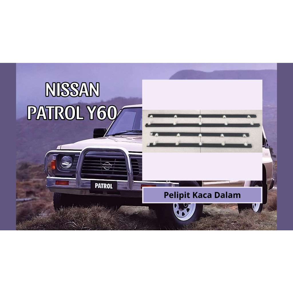 Pelipit Kaca Dalam Mobil Nissan Patrol Y60