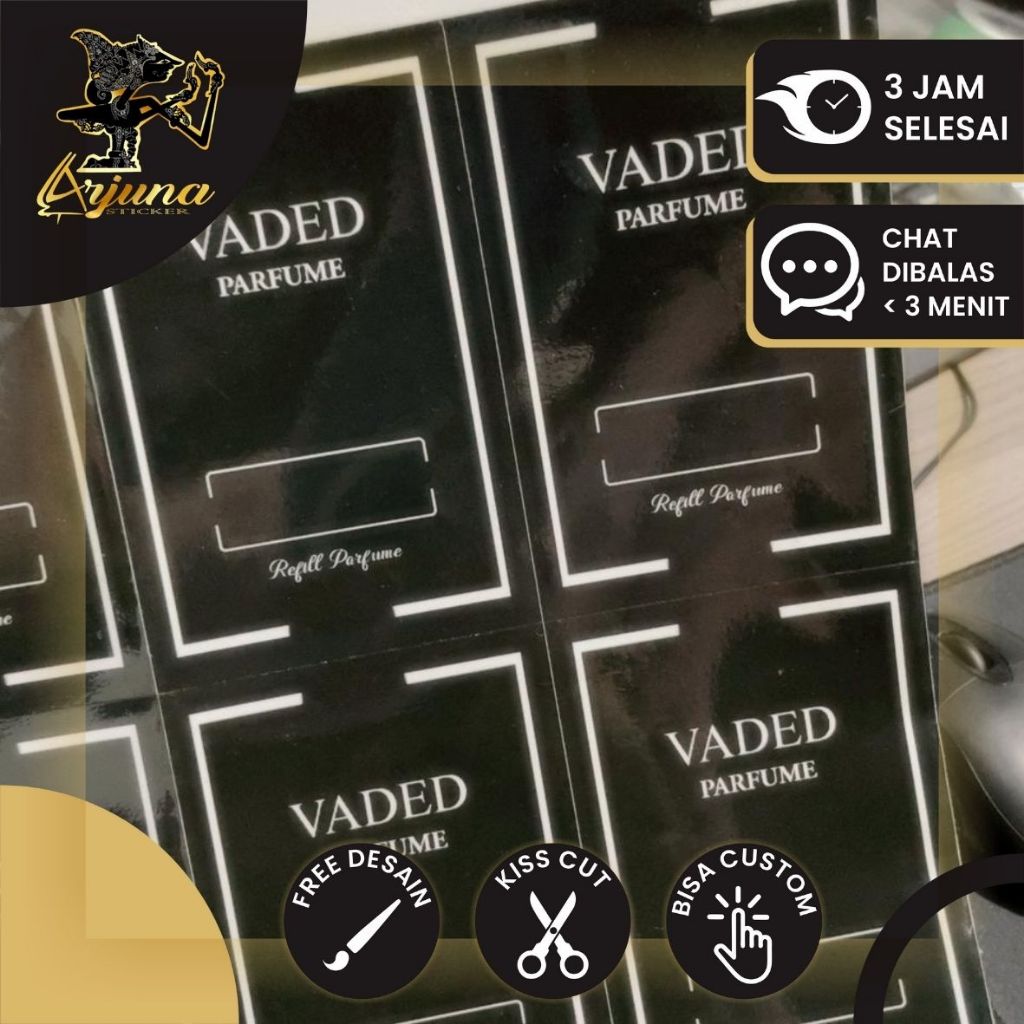 

SPV 12 7-15 Arjuna Cetak Stiker Vinyl Kotak Label Makanan Print Sticker Custom Kemasan Termurah