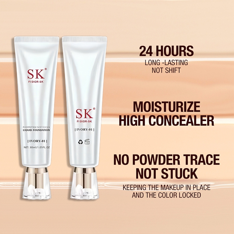 Lightening Liquid Foundation Concealer Lightening 30ml BB Cream Makeup Full Coverage BB CREAM NATURA