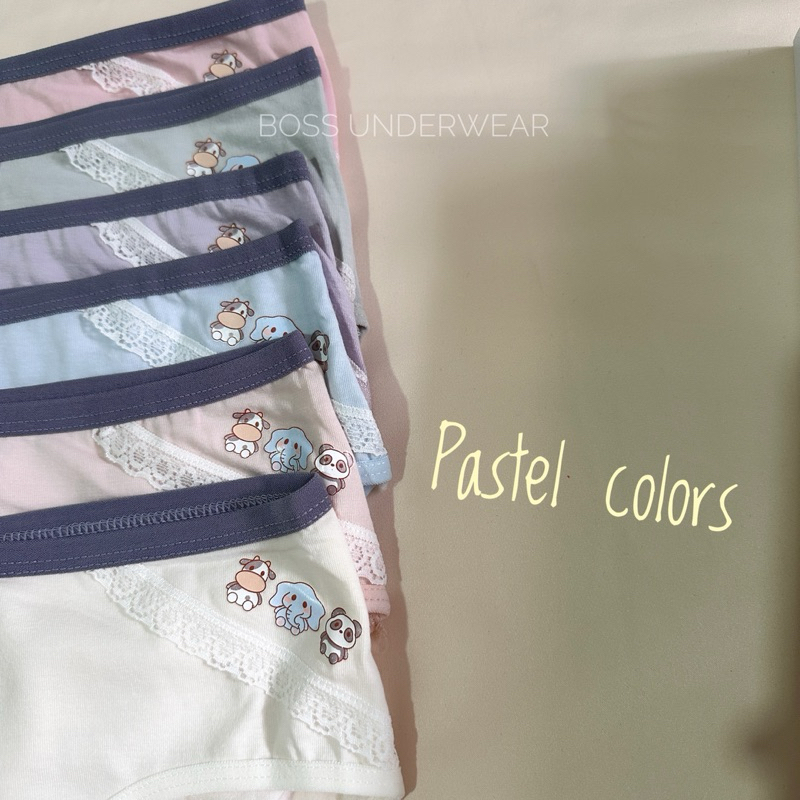 [3pcs] Celana Dalam Remaja Cewe katun soft, CD ABG, CD Remaja Perempuan Motif lucu, CD MURAH,