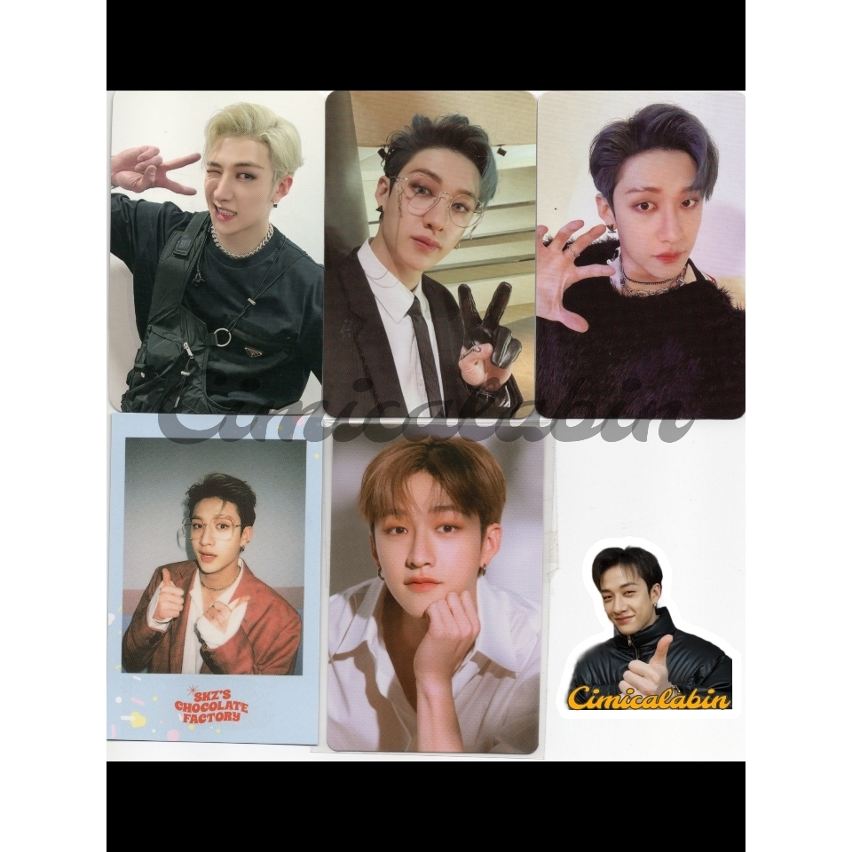 (Negotiable) Photo Card Stray Kids Bang Chan Oddinary VC Shopee / Oddinary Jewel Ver / Oddinary Scan