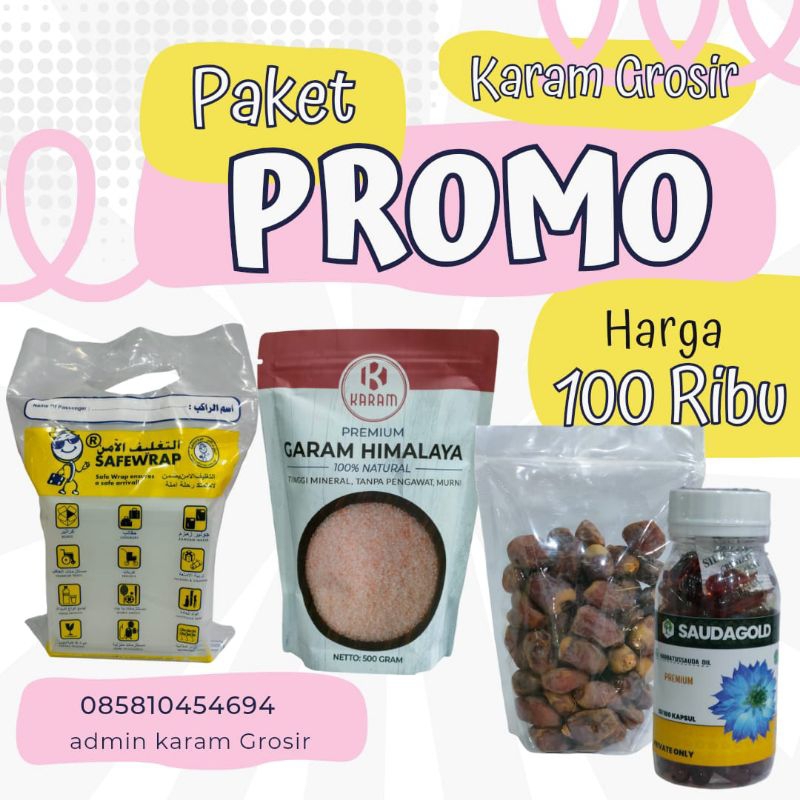 

Paket Promoo Karam Grosir 1