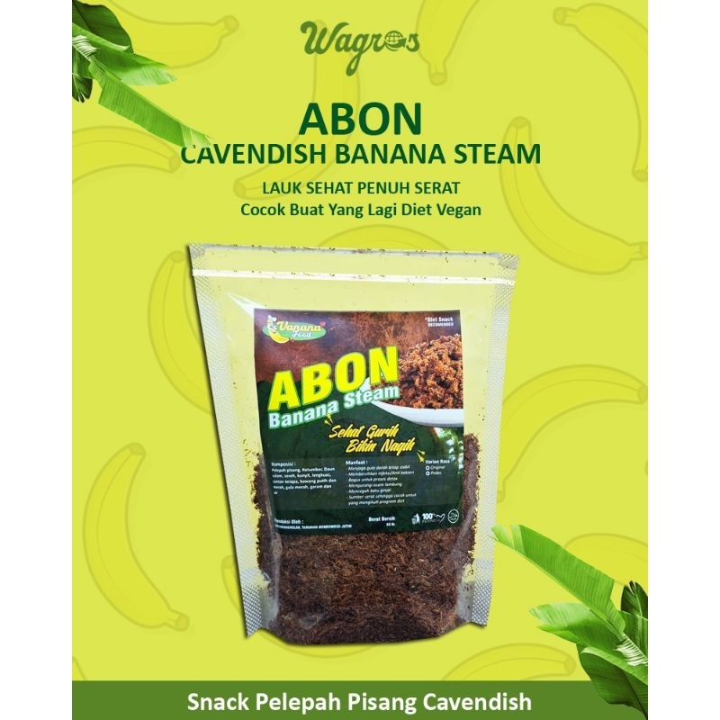 

ABON - Abon Hati Pelepah Pisang - 80 Gr - WAGROS Snack - Healty Food