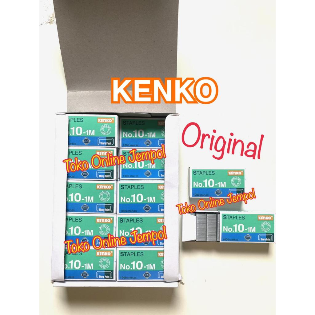 

Isi Staples KECIL Kenko no 10 stapler refill isi ulang no.10 peluru stepler steples ATK1570KN