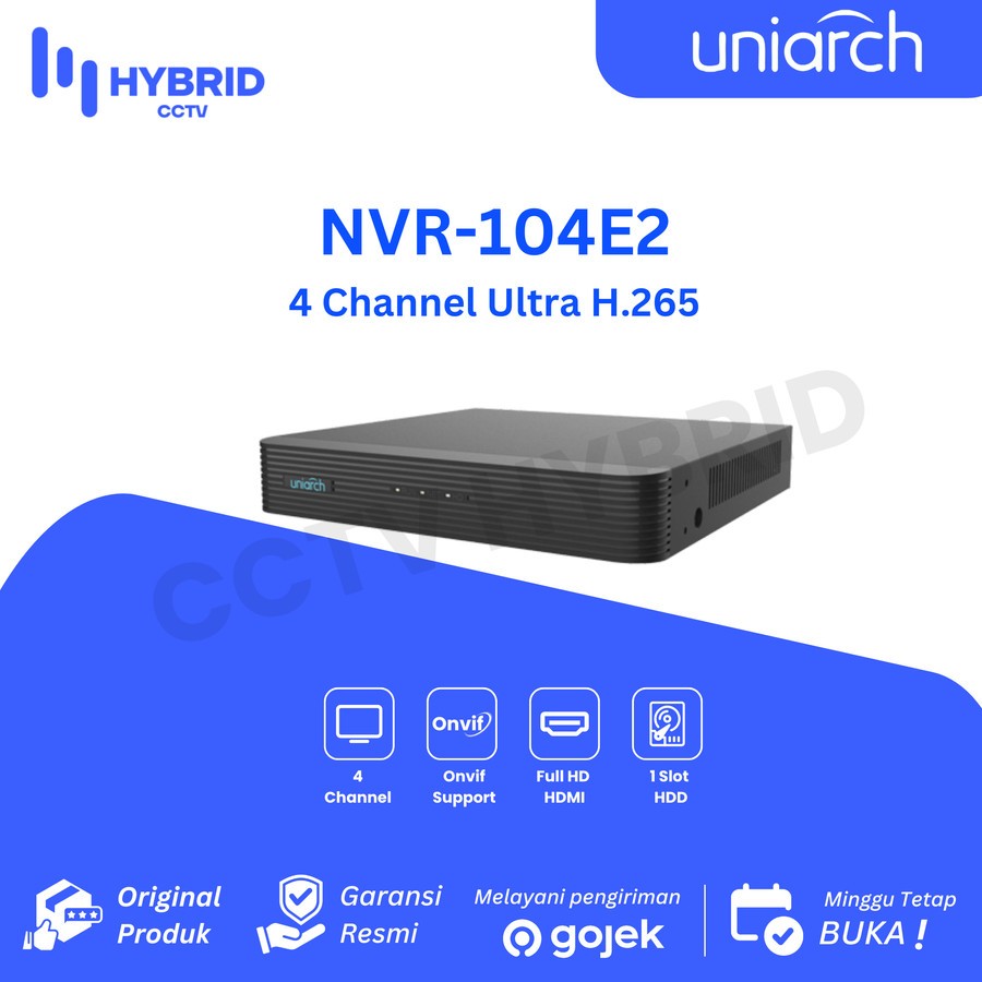 Uniarch NVR-104E2 Nvr 4 Channel