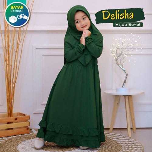 Baju muslim anak perempuan gamis anak usia 2-12tahun gamis anak/ baju muslim anak/ gamis anak/ gamis