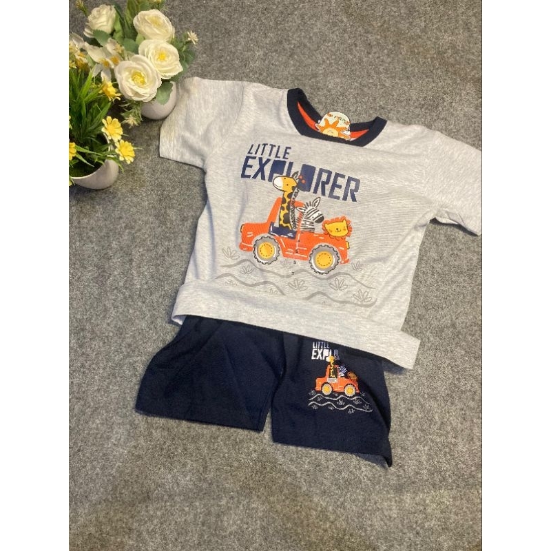 Setelan anak cowok "Little M"