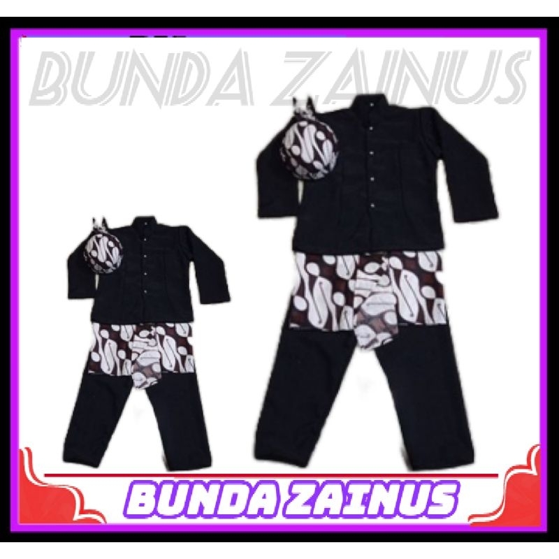 Baju Basofi Termurah Baju Anak Komplit Blangkon-Sembong (Tanpa Rantai) Baju Adat Jawa Timur Baju Kar