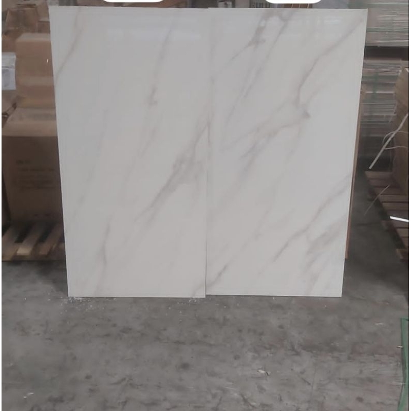 granit lantai kamar tidur ruang tamu rumah 60x120 sandimas portuguese marble marmer glossy