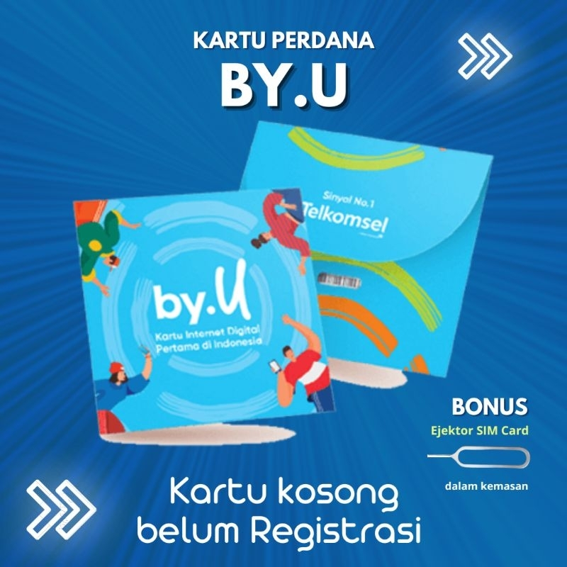 Grosir Kartu Perdana Kosongan 0k By.U Telkomsel