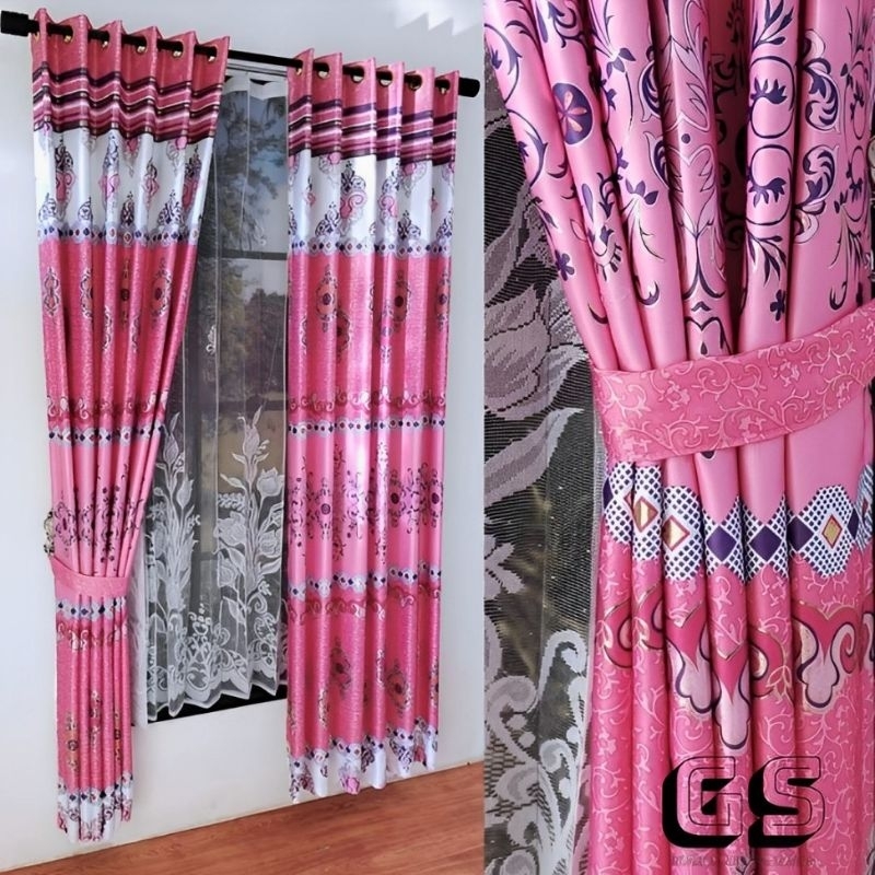 Gorden Jendela Blackout Model Smokring Gorden Jendela Minimalis