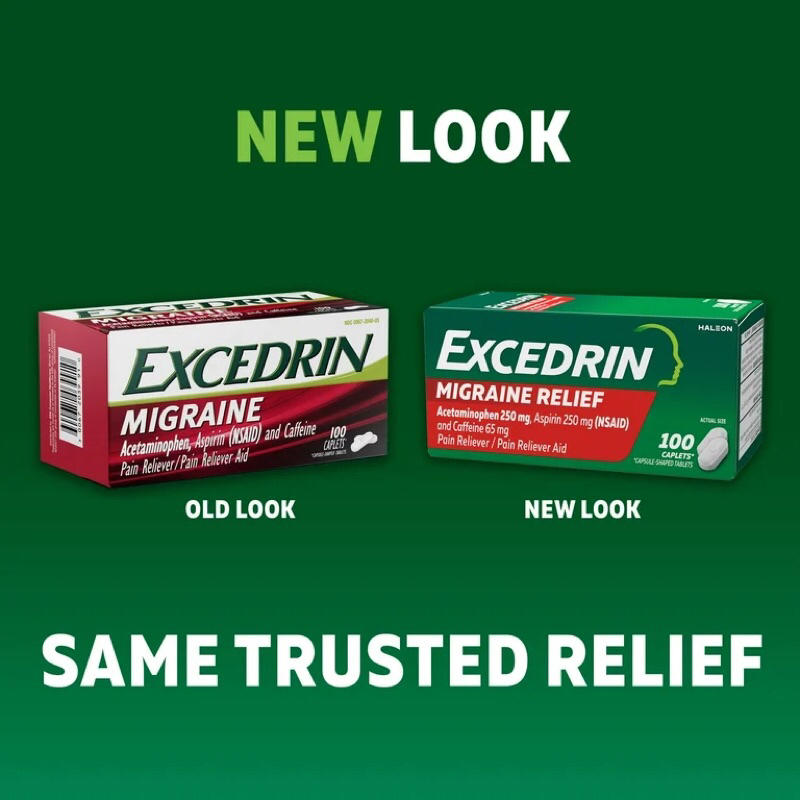 Excedrin USA Migraine Headache Reliever ( obat migrain )