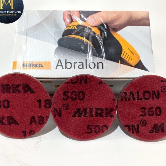 Super Mirka Abralon 3 inchamplas kacaamplas busa