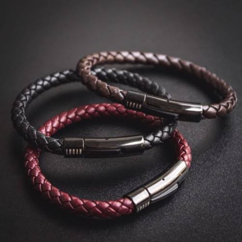 GELANG COWOK KULIT ASLI