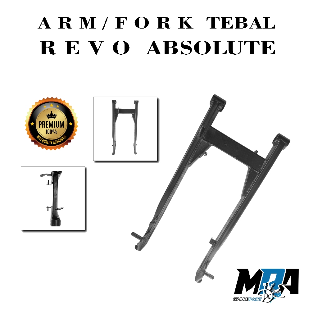 SWING FORK ARM ARM SEPEDA MOTOR REVO ABSOLUTE COATING