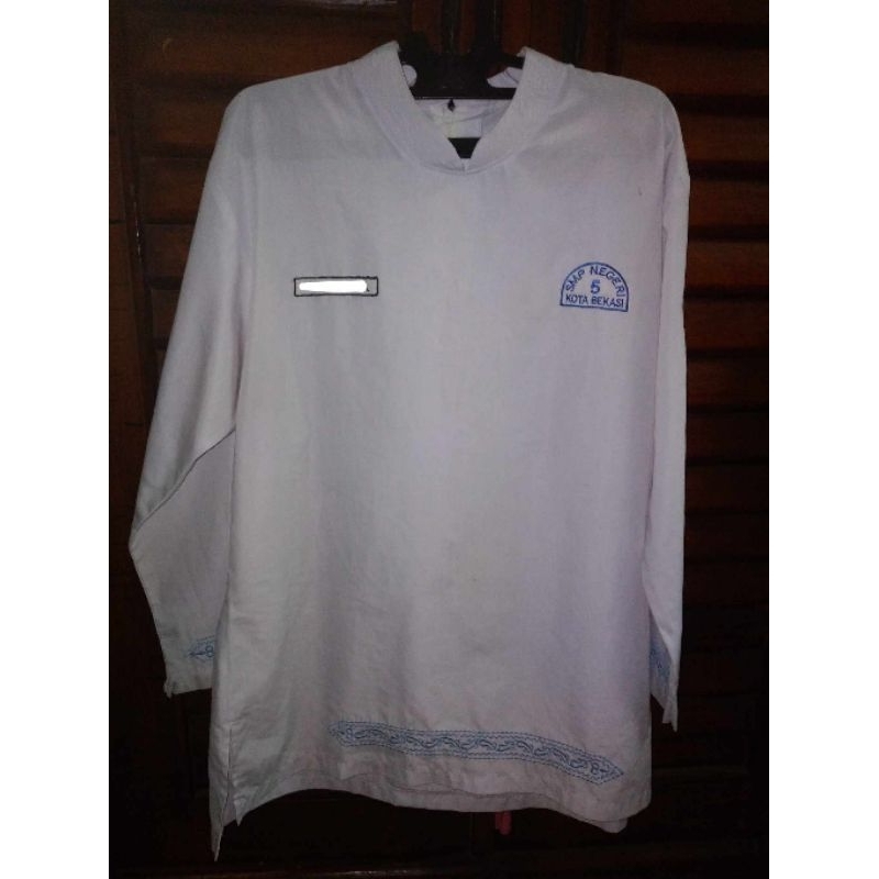 PRELOVED SERAGAM SEKOLAH BAJU MUSLIM SMPN 5 BEKASI