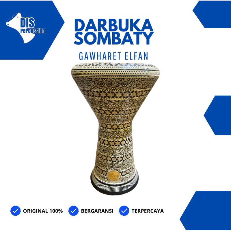 DARBUKA SOMBATY GAWHARET ELFAN ( GEF ) ORI EGYPT MESIR