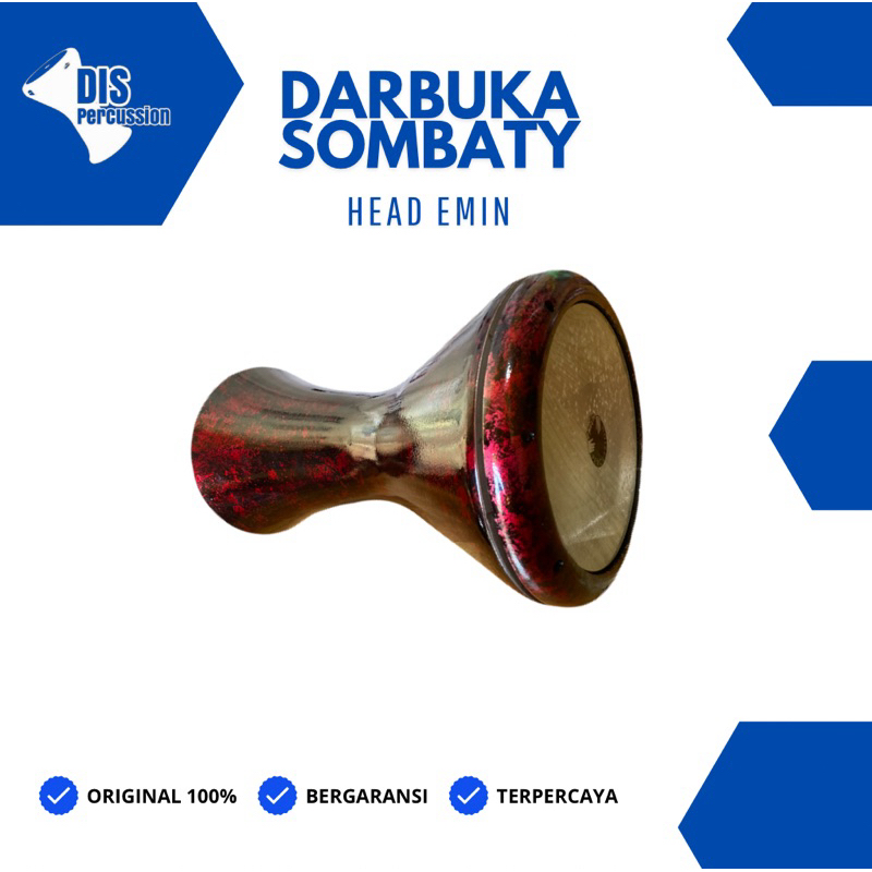 DARBUKA SOMBATY DIS PERCUSSION DARBUKA 9 INCHI