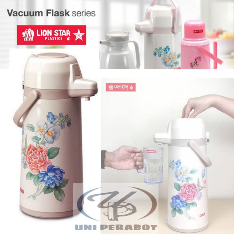 LION STAR-Termos air panas pencet lion star 2/2,5 Liter/Termos Air pot PAP-2000/PAP-2500 Lion star
