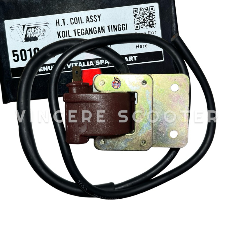 Koil Coil Merah Vitalia Vespa Super Sprint VBA VBB VNB VGLA/B Kongo PTS
