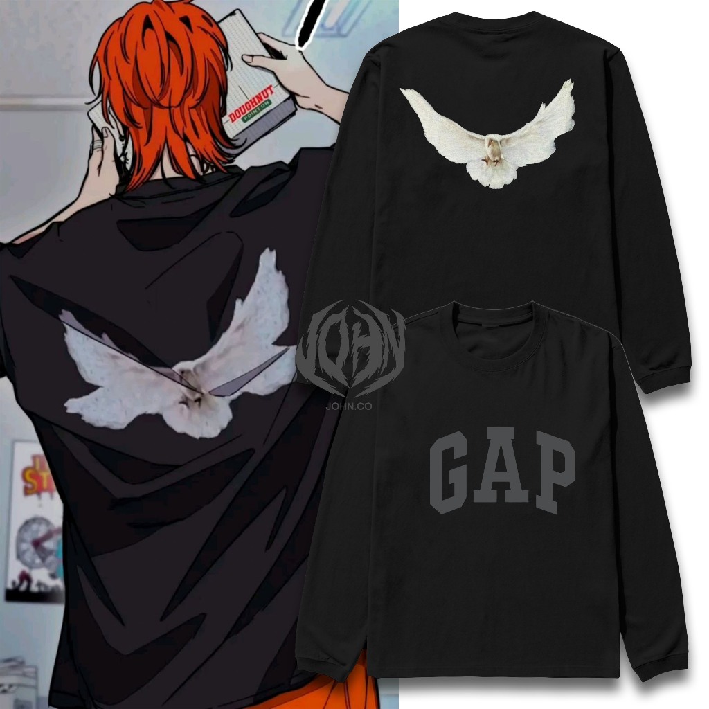 Baju Kaos Windbreaker Chris Gap x YZY Webtoon