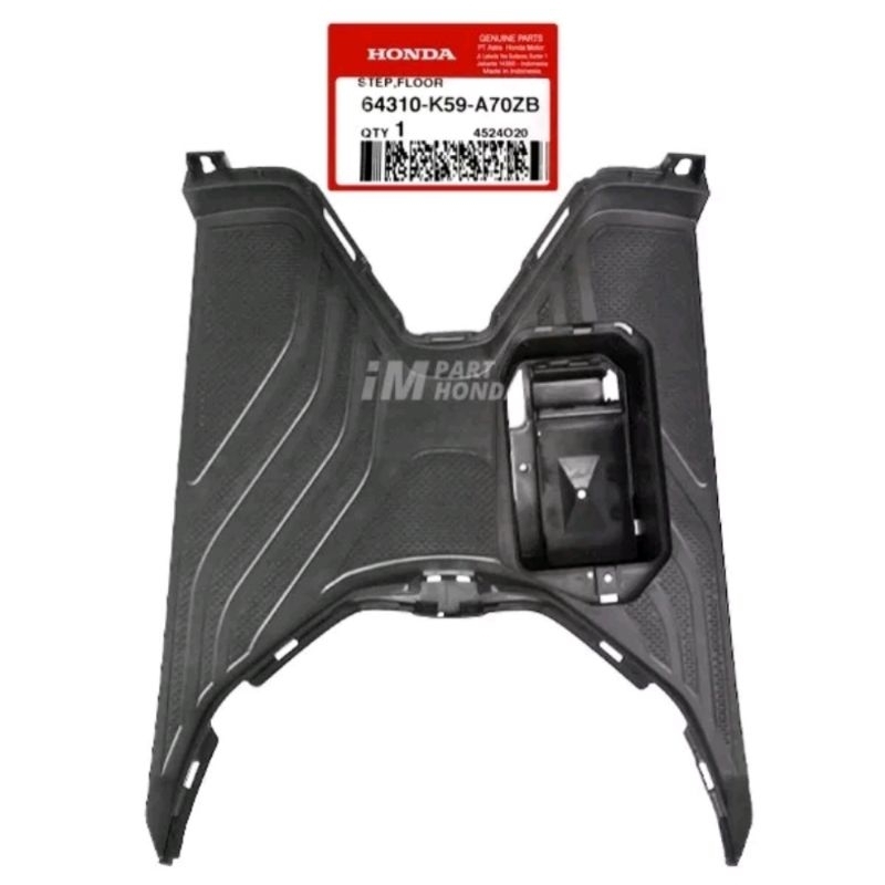 ORIGINAL bordes injekan stepfloor pijakan kaki Vario 125-150 new 2018-2022 K59J