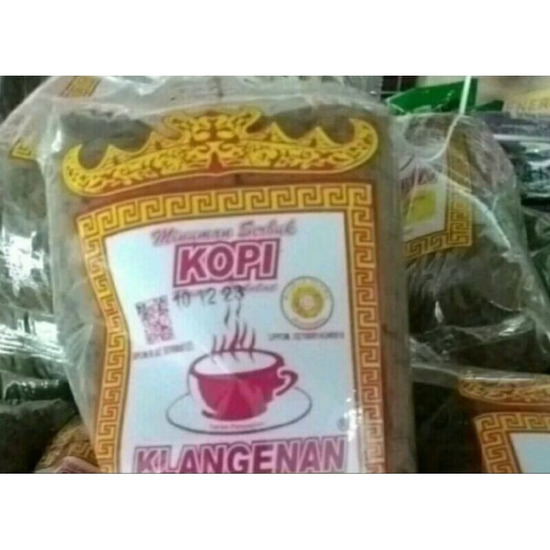 

kopi klangenan khas lampung isi 1bungkus isi 10pack x isi 200gram.