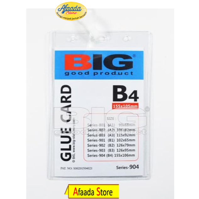 

GLUE CARD BIG/TEMPAT ID CARD BIG B2 / B3 / B4