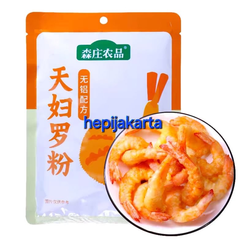 

Tempura Powder sen zhuang nong ping 森庄农品天妇罗粉 tepung tempura 100g Fried Vegetables Chicken Wings Breaded Fried Shrimp Japanese Cuisine Premixed Fried Powder