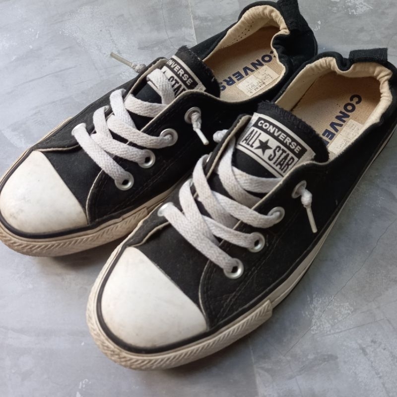 PRELOVED sepatu CONVERSE Sheroline Original SlipOn with box