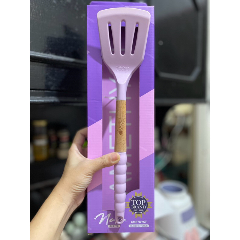 Preloved Stein Nara Flipper (Sutil Silikon Steincookware Masak German)