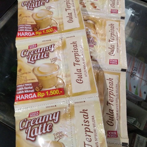 

Kopi TORABIKA CREAMY LATTE 25gr Renceng