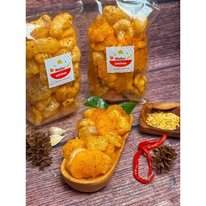 

Mandeh minang krupuk kulit kentang mix 100gr